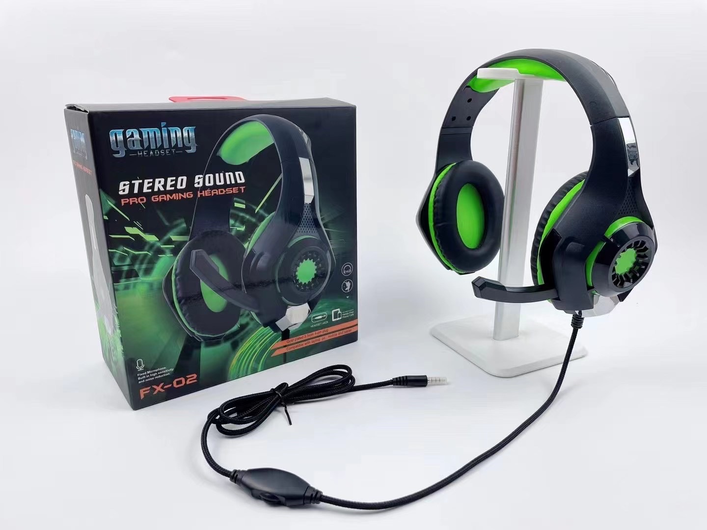 FX-02 gaming headset for PS4 gaming headset detail image 1