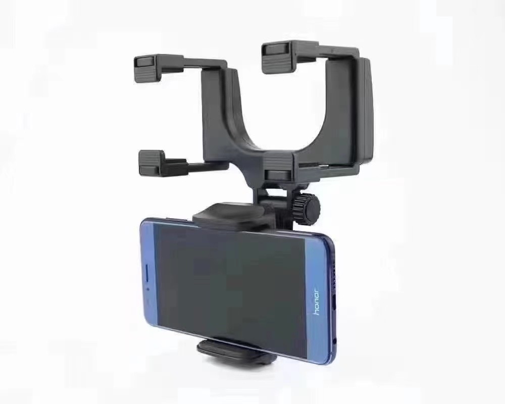 车载后视镜手机支架汽车倒后镜通用导航支架 车载后视镜手机夹子详情图14