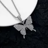 A butterfly necklace full of diamonds Specification image