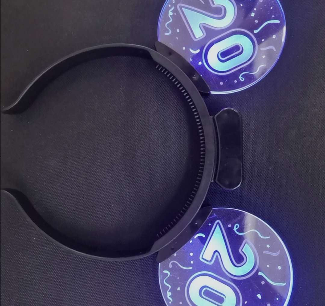 2023 Acrylic headband, luminous headband, flashing headband, flash closing, party and large gathering supplies details Picture