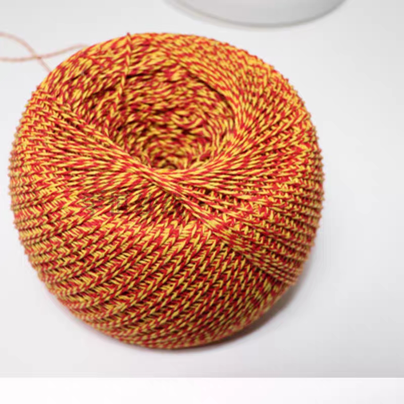 1.5mm zongzi thread cotton rope Jiaxing bundle all cotton string ball wrap zongzi thread Cotton thread solid food packaging line 2