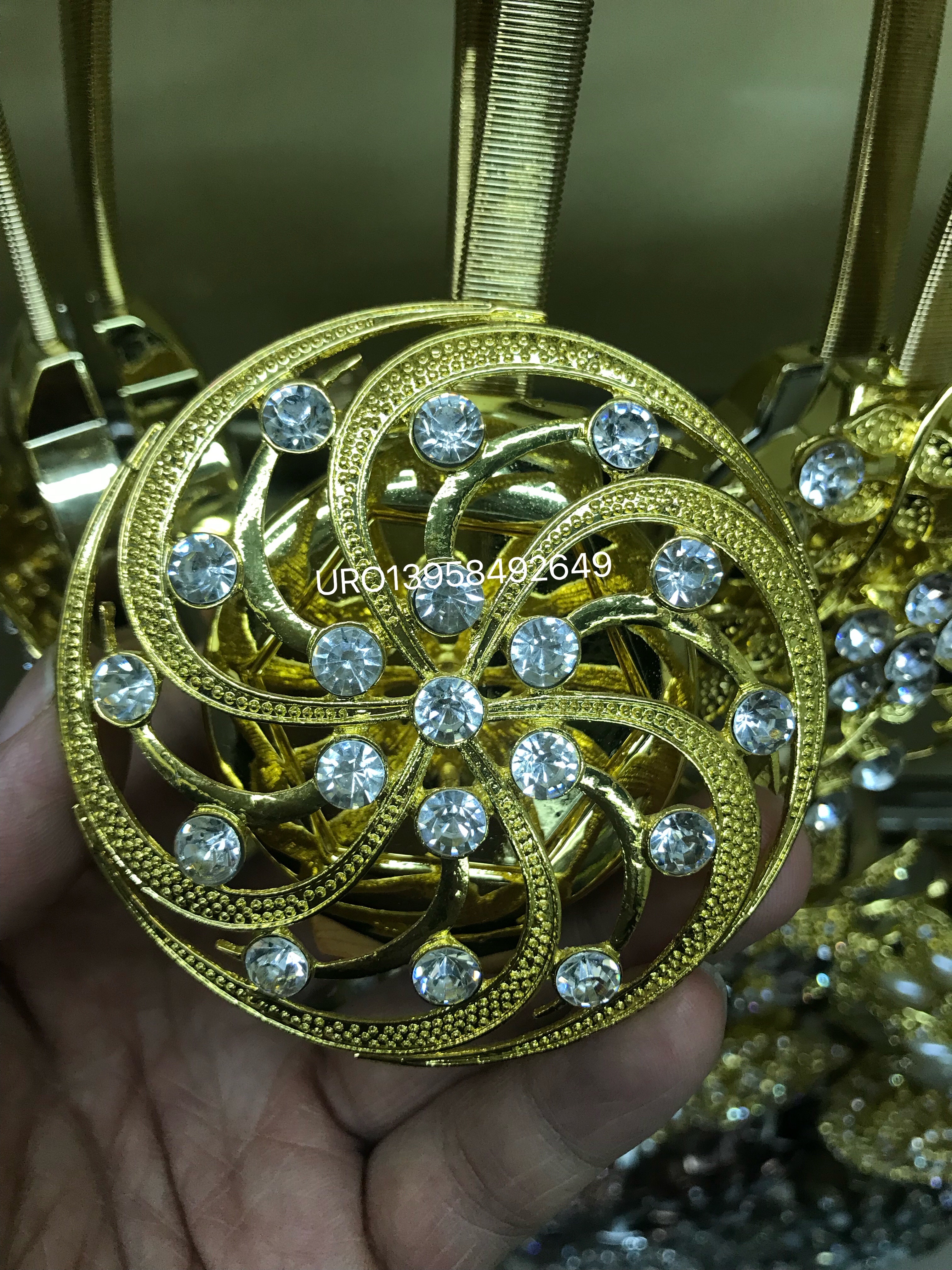 Modern Curtain accessories magnetic curtain tieback detail image 5