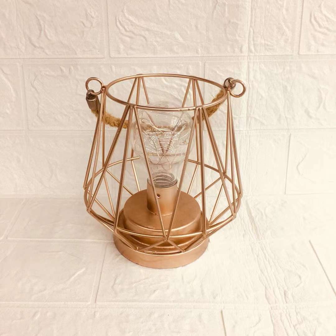 家居装饰LED灯 烛台工艺风灯 家居摆件工艺品产品图