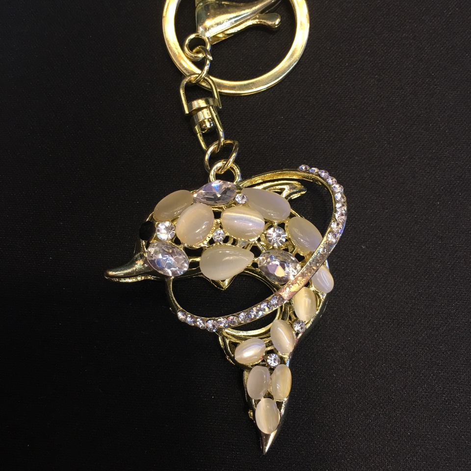 厂家直销创意合金镶钻钥匙扣包包挂饰可爱挂件个性钥匙挂饰之15