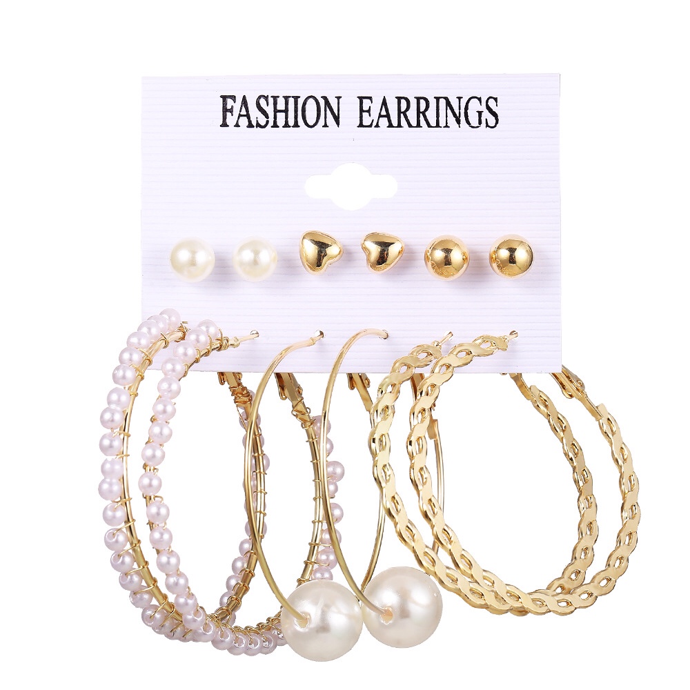 Temperament earrings set