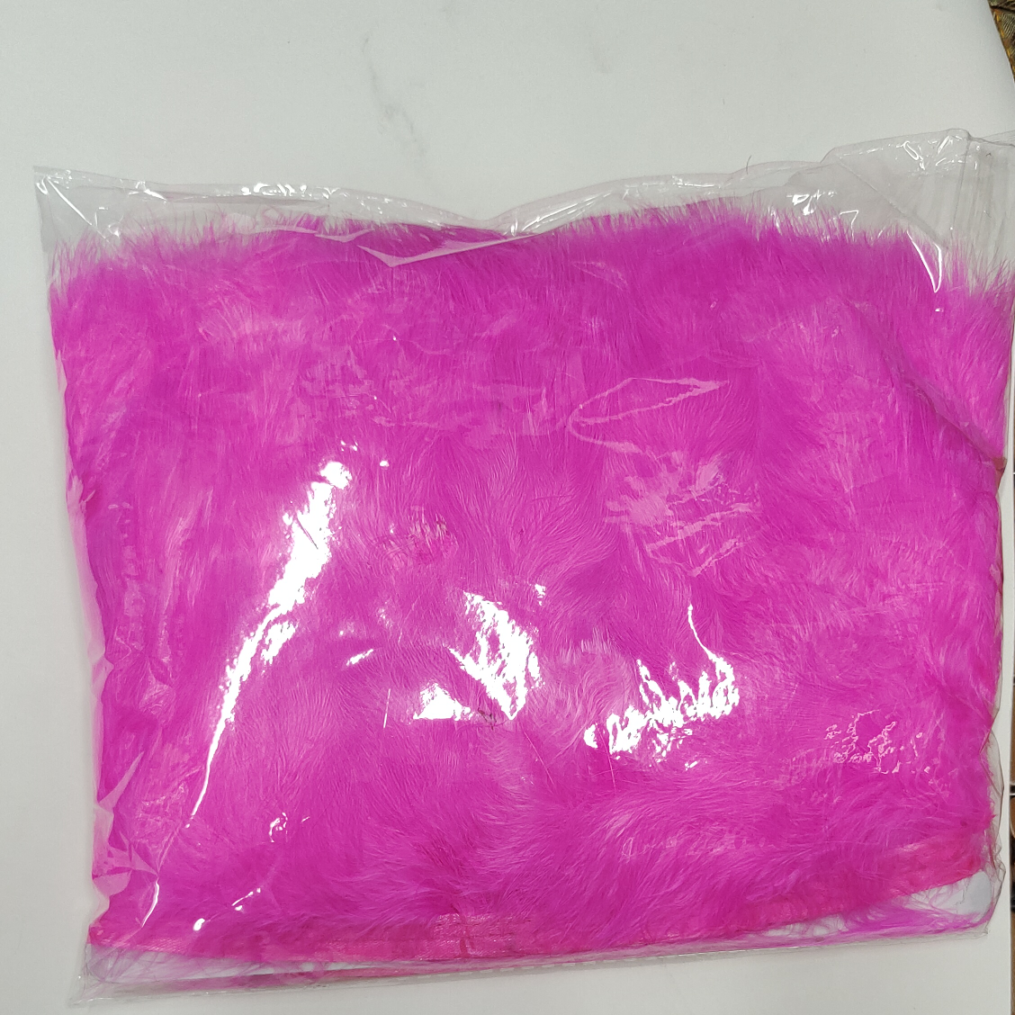 Vascular flannelette bag pink