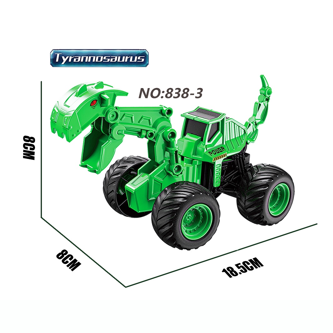 838-3 Dinosaur Engineering Excavation Inertial Vehicle