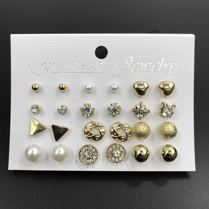 Mix and assemble stud earrings