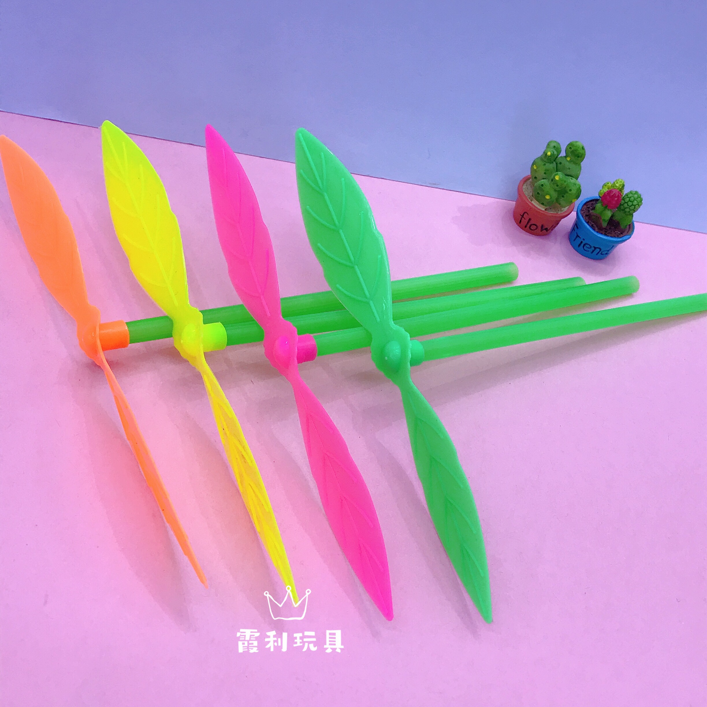 Leaf Flying Fairy Children's Plastic Toy Nostalgic small toy gift detail image 1