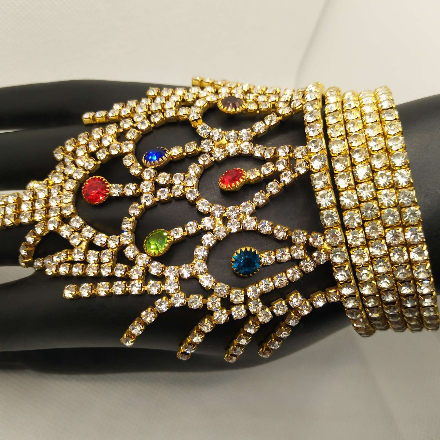 Cross-border bracelet back chain details Picture