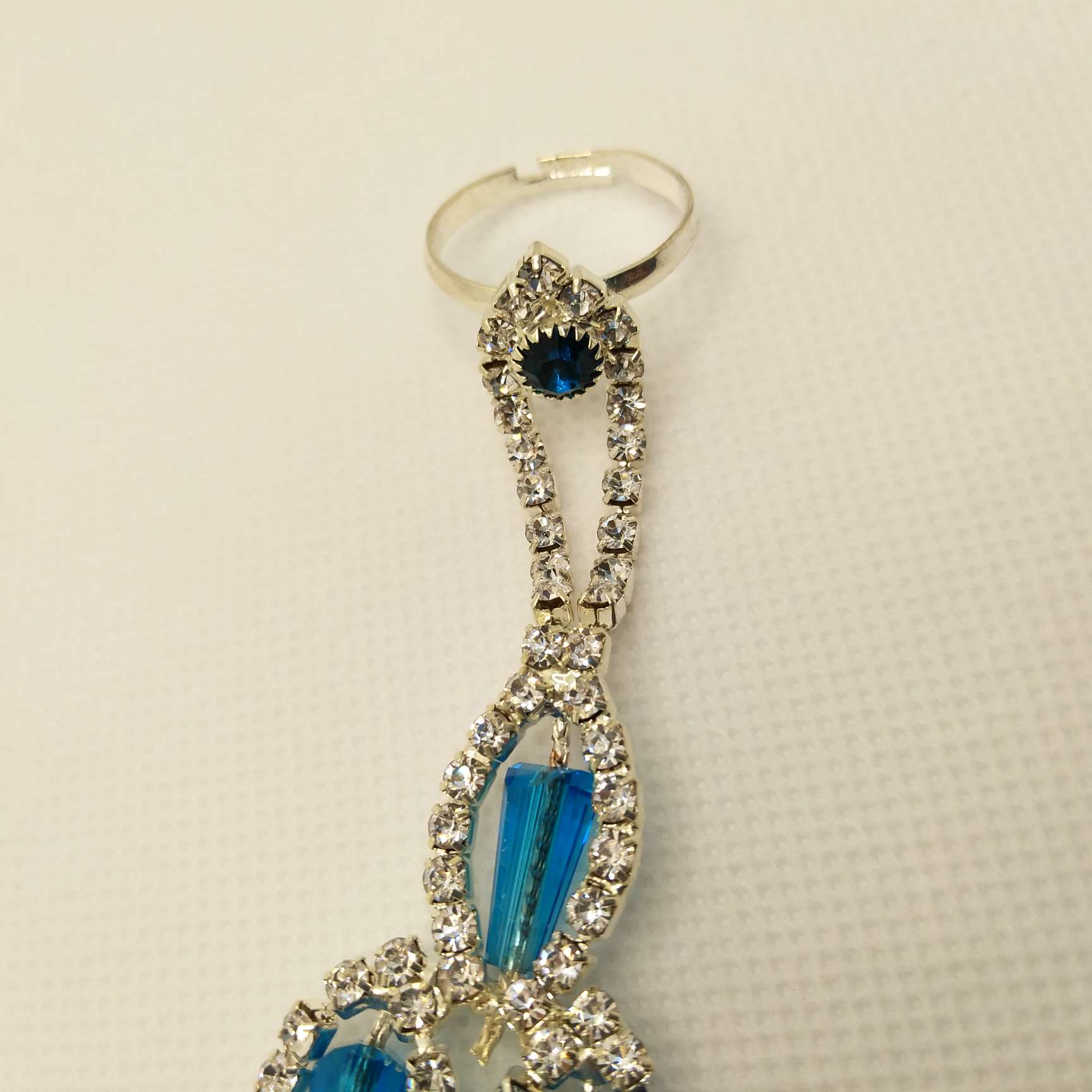 Direct sales of 2021 new full-diamond bracelet for cross-border hand back chains details Picture