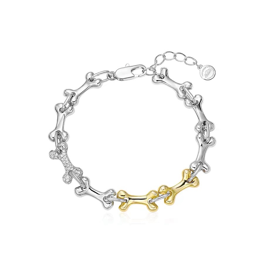 Dog bone bracelet