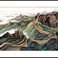 80x240（带圆角框）水印印刷山水中国画装饰画宣纸画传统国画图