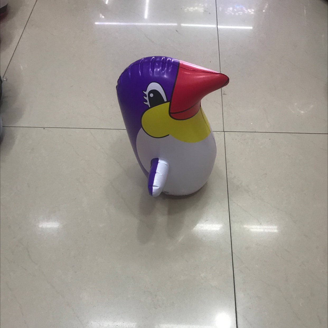 50 彩色不倒翁充气玩具批发