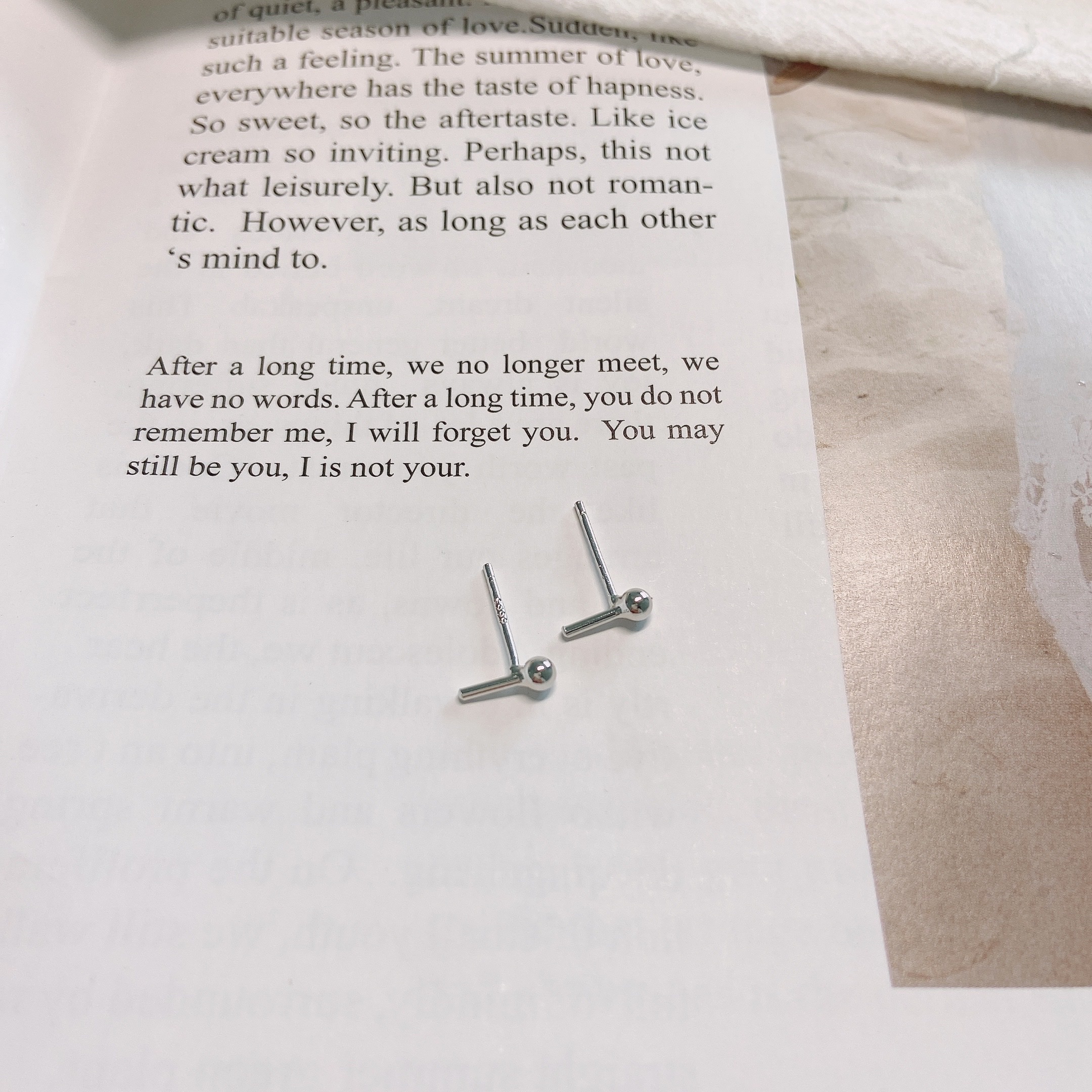 纯银耳钉30细节图