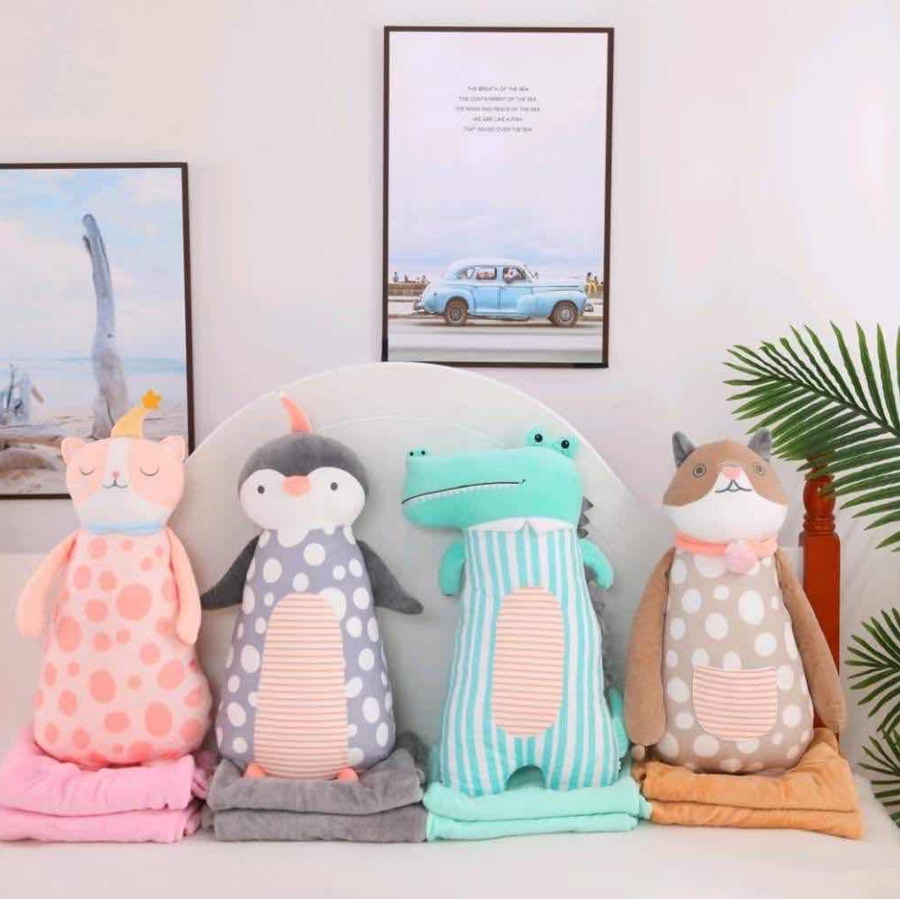 毛绒森林空调被