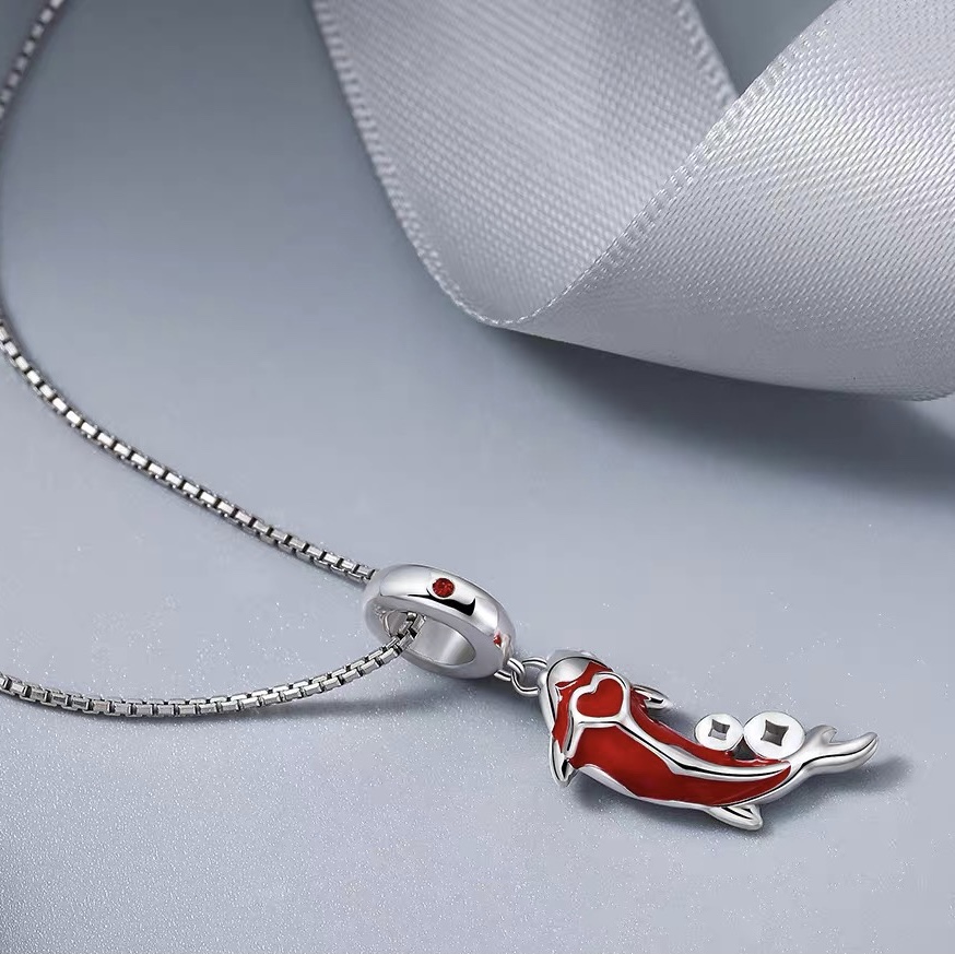Red koi bracelet