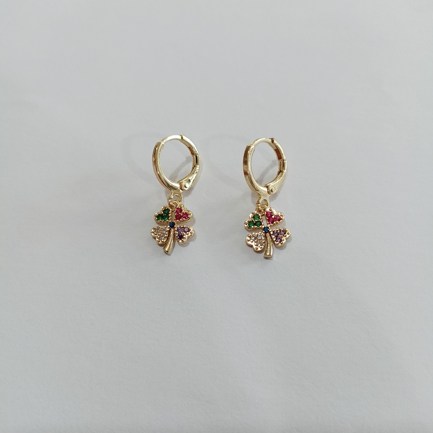 Korean-style simple, elegant, versatile, fresh and sweet earrings Item Picture