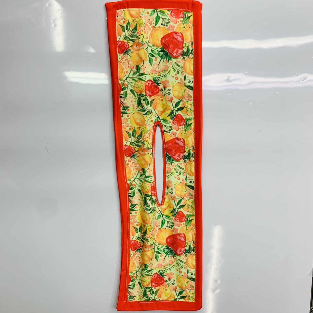 Hair tray big red strawberry