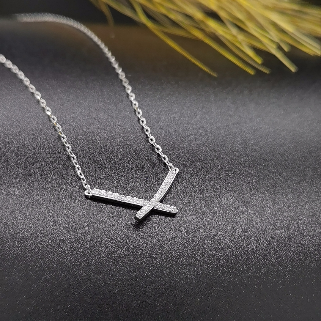 S925银饰畅销款项链005简约百搭