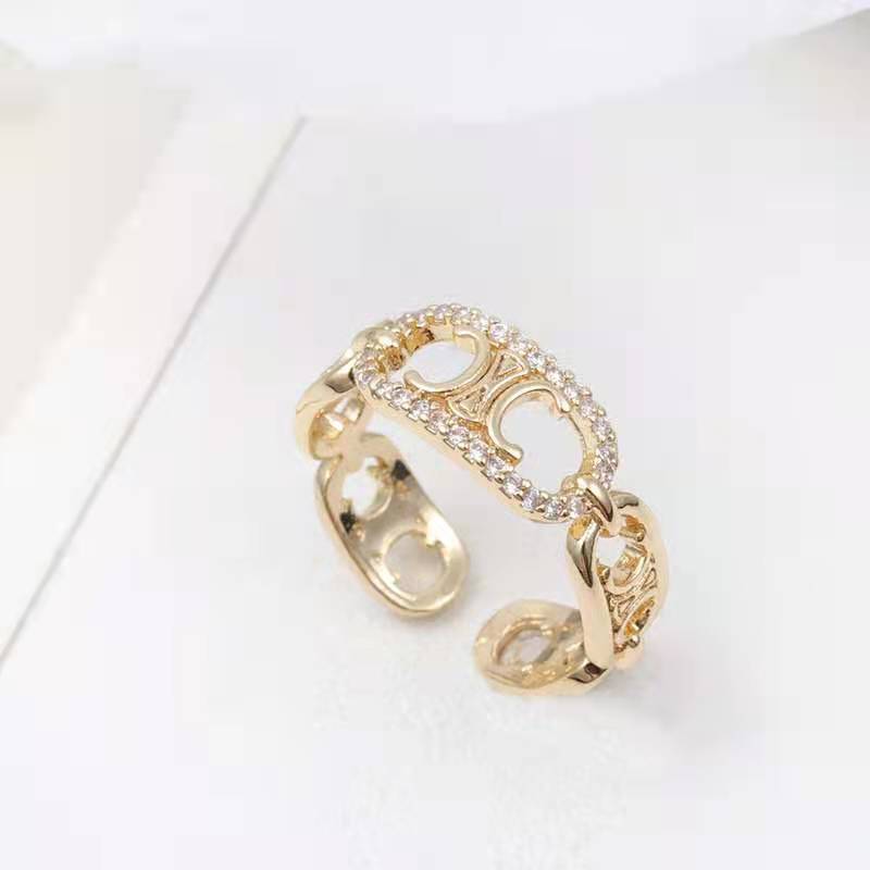 Simple fashion Bazaar red ring