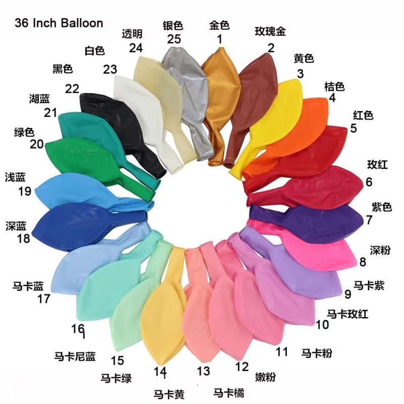36-inch 4-cornered balloon