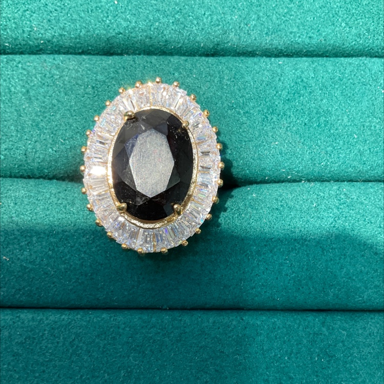 Micro diamond ring