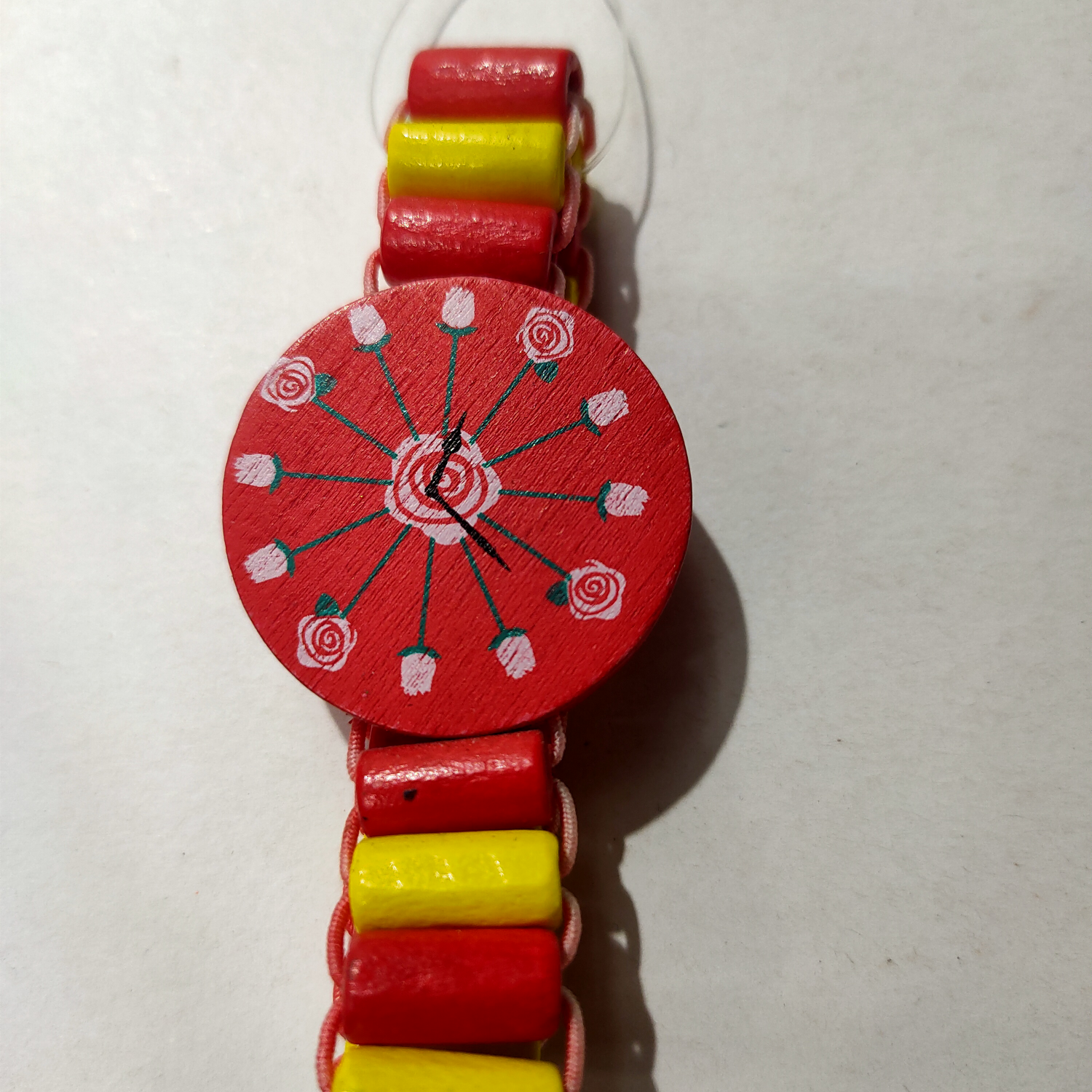 木质diy儿童小手表063