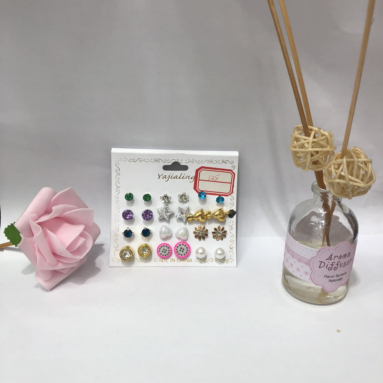 Simple fashion earrings 14 styles