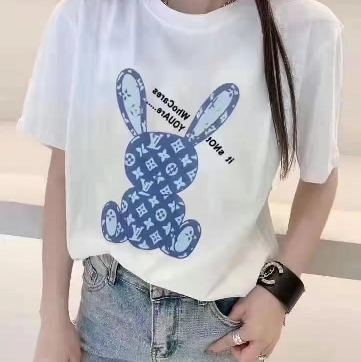 夏季新款短袖T恤宽松半袖打底衫34