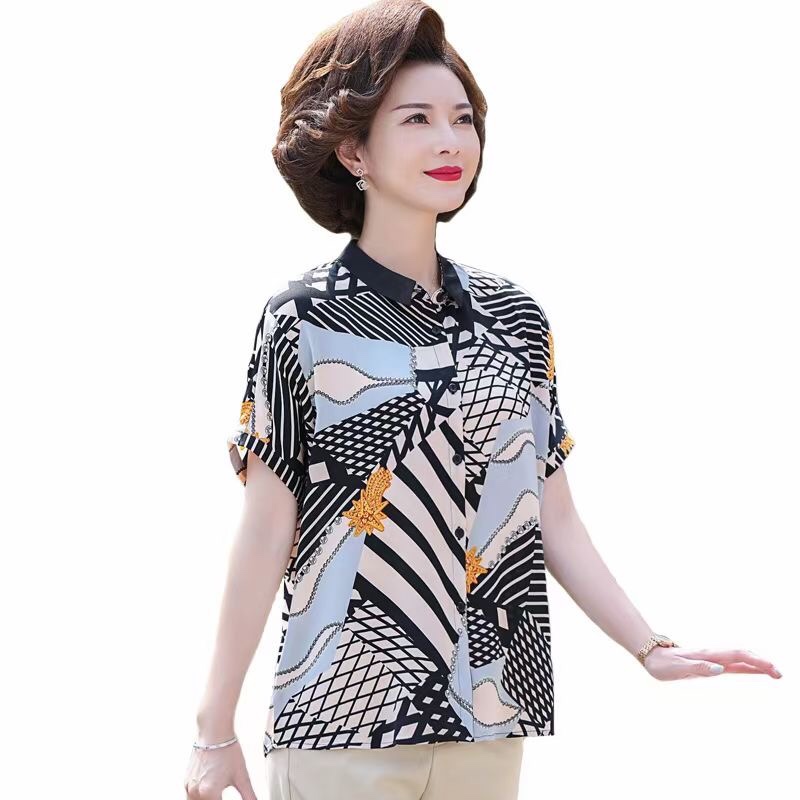 洛森国际时尚先锋成长型品牌原创设计经典耐穿潮流新款女装花上衣