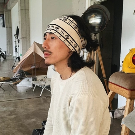 Hair band, face towel 296