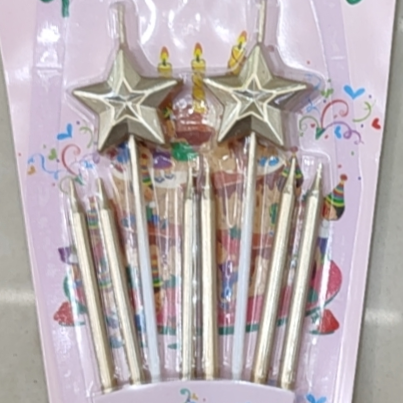 五角星蜡烛