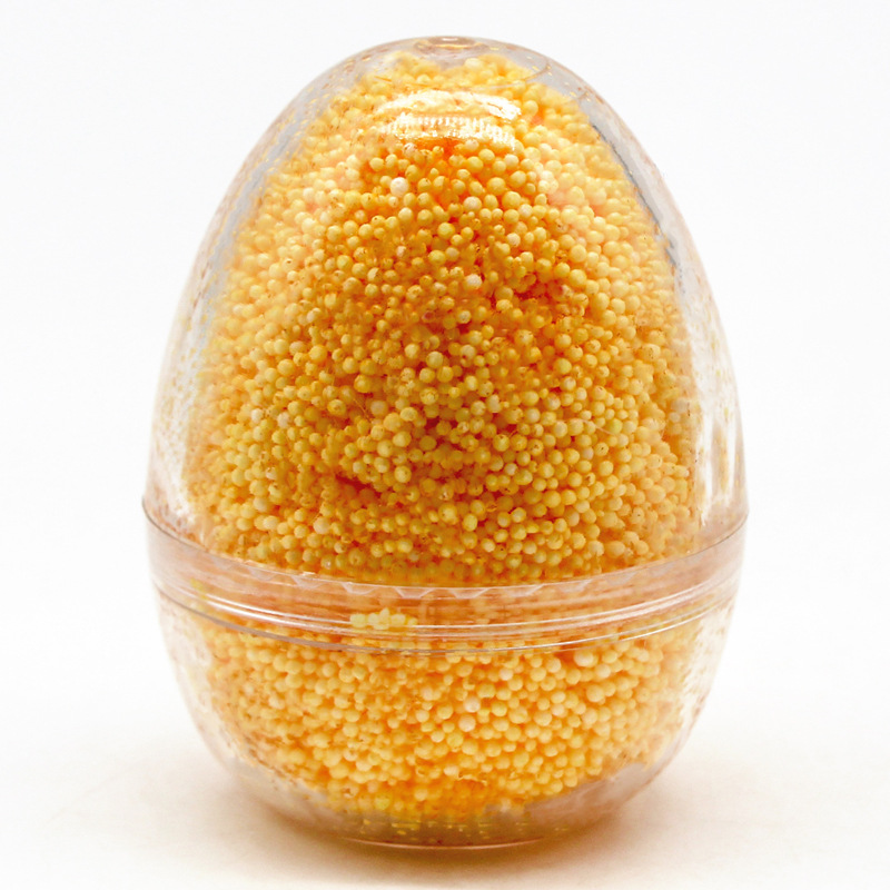 外贸热销 复活节扭蛋雪花   DIY  儿童益智手工玩具油性泡沫粒子详情图5