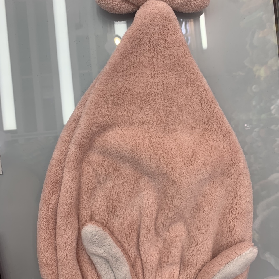 韩粉兔子耳朵浴帽41150720581072757