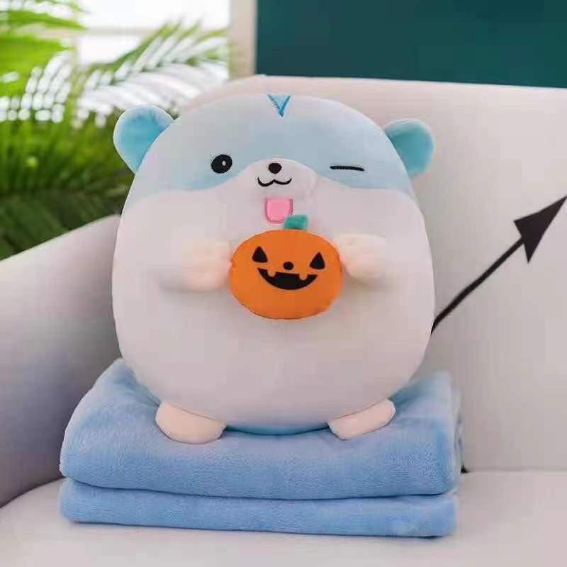 毛绒南瓜空调被产品图