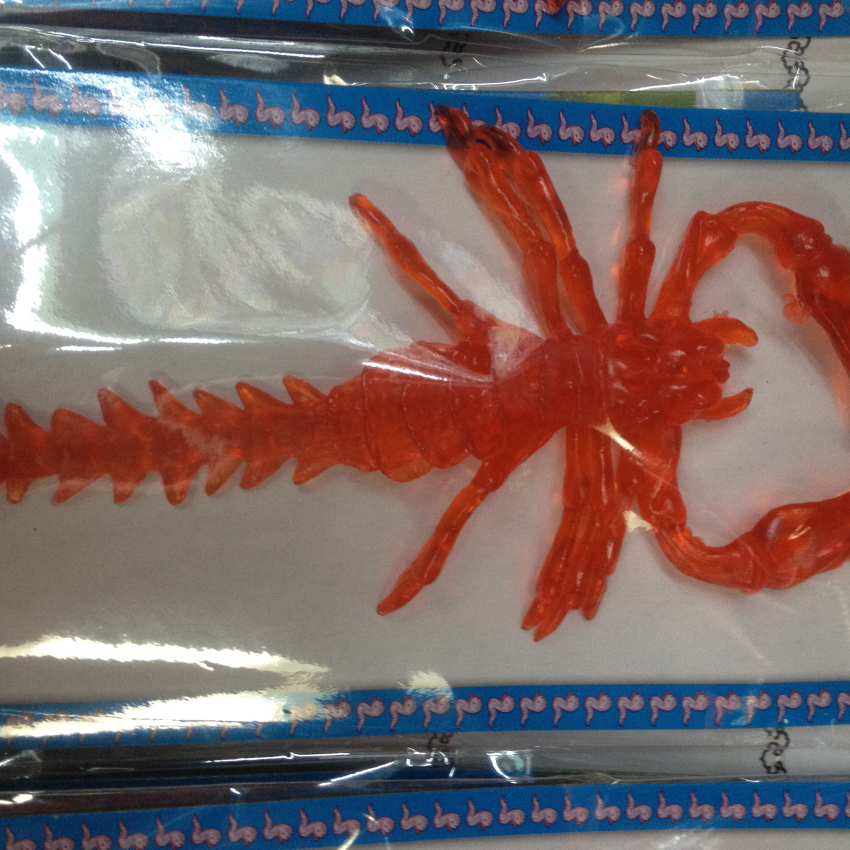 彩大蝎子吊卡，单个卡片，每卡12个