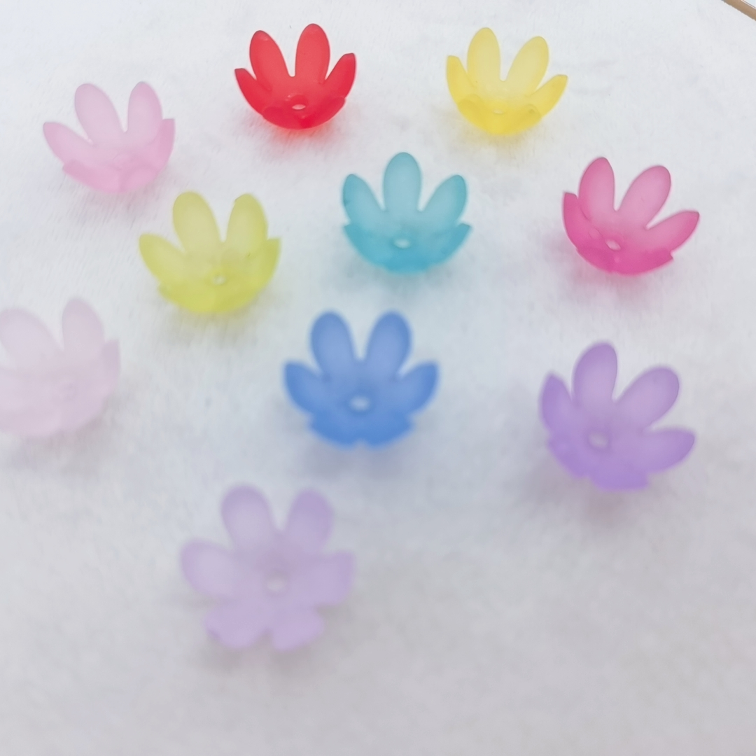 31亚克力磨砂花托，古风花托，手工编织，网络爆款，饰品配件，精品头饰配件，网红爆款，时尚头饰配件，流行款，