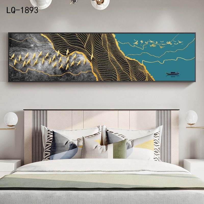 铝合金晶瓷晶贝床头画年年有余系列2️⃣详情图2