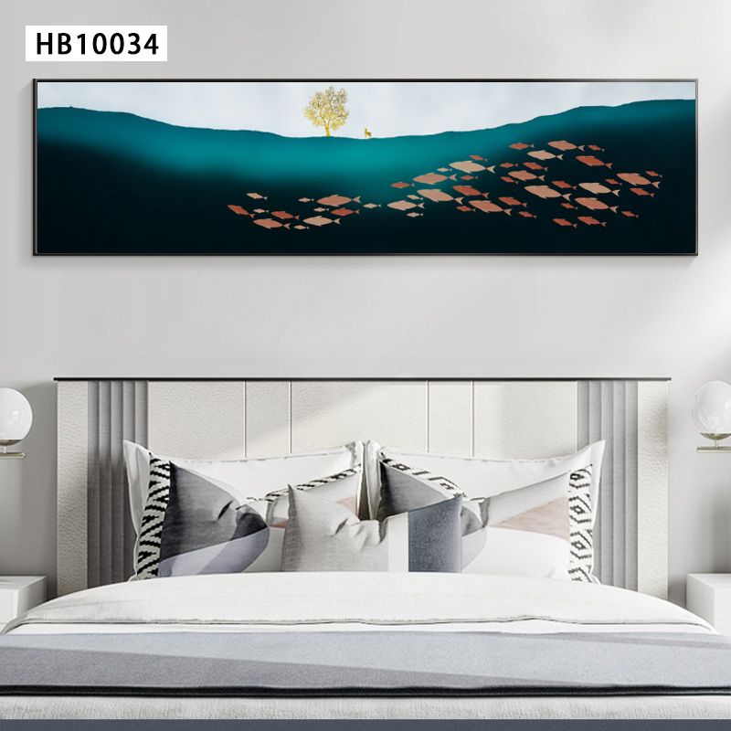 铝合金晶瓷晶贝床头画年年有余系列2️⃣详情图3