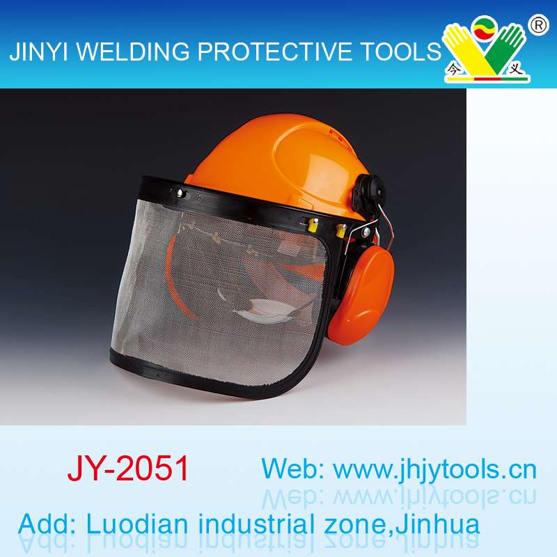 防噪音防爆面屏(配安全帽)详情图1