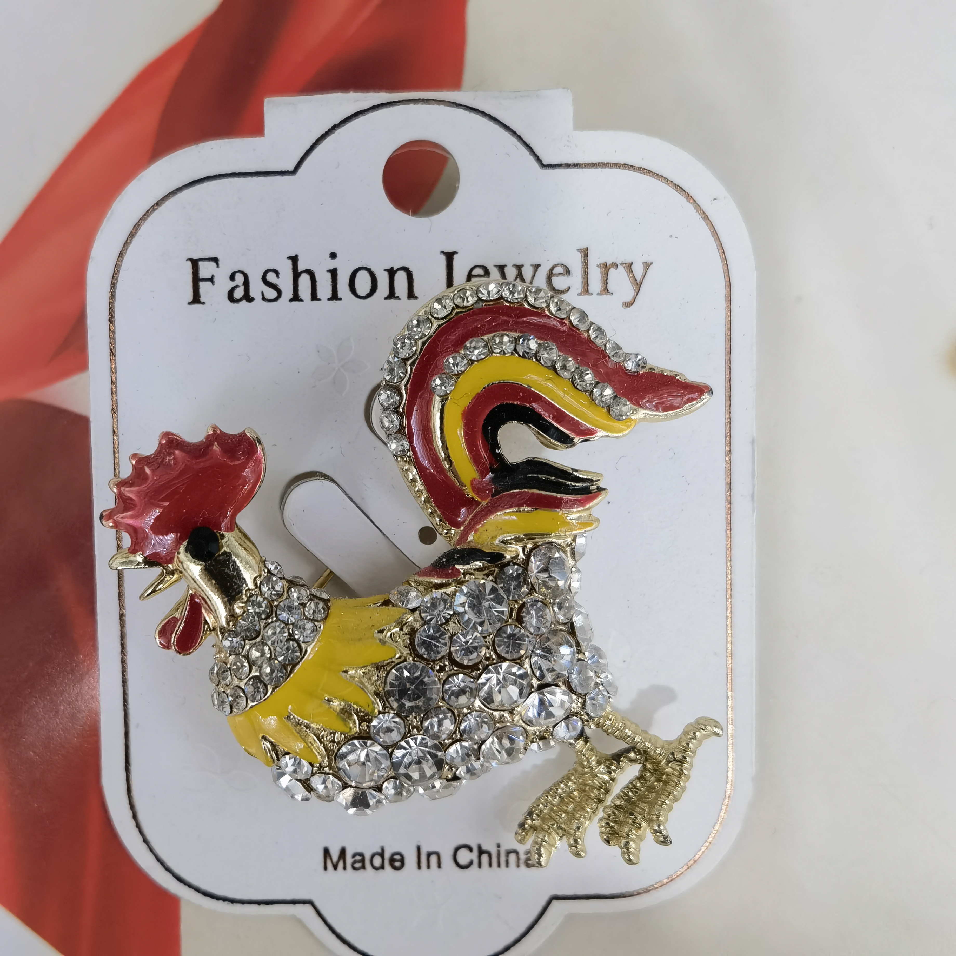 Dripping Cock Fashion brooch