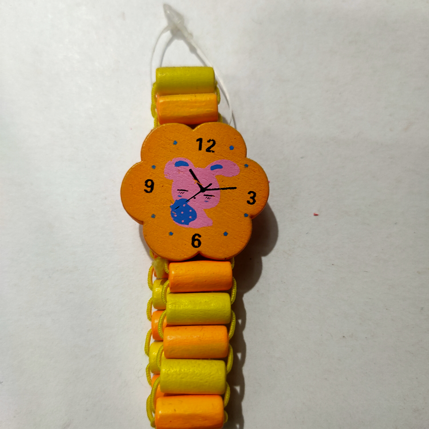 木质diy儿童小手表007