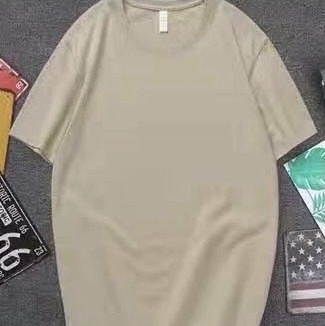 灰色夏季新款短袖T恤宽松半袖打底衫7
