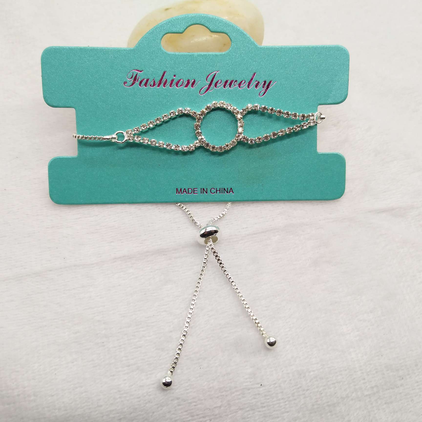 2021 New full-diamond adjustable bracelet Specification image