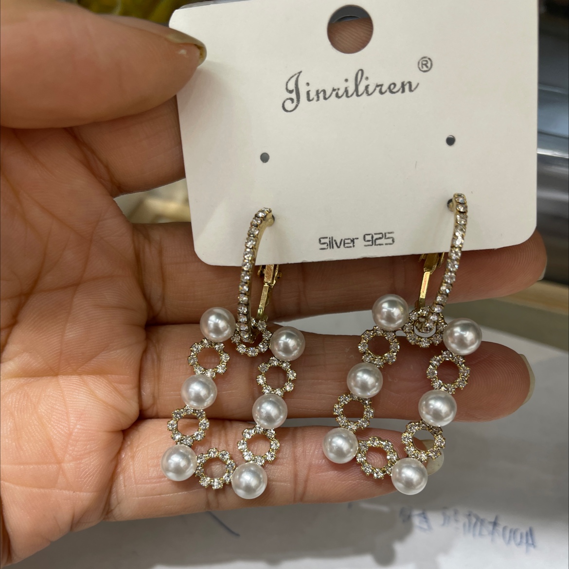 Today's beauty Korean pearl style design concept pattern