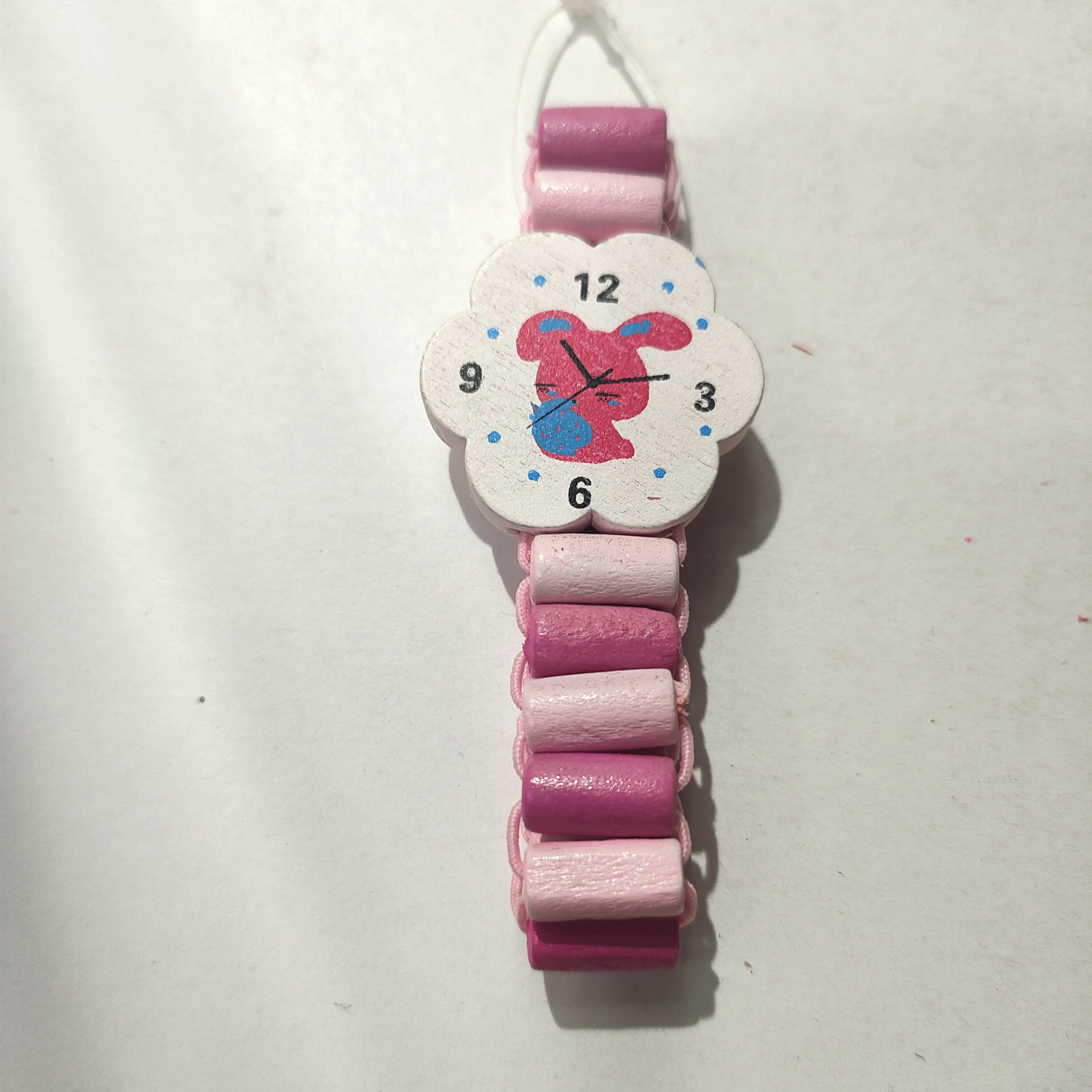 木质diy儿童小手表009