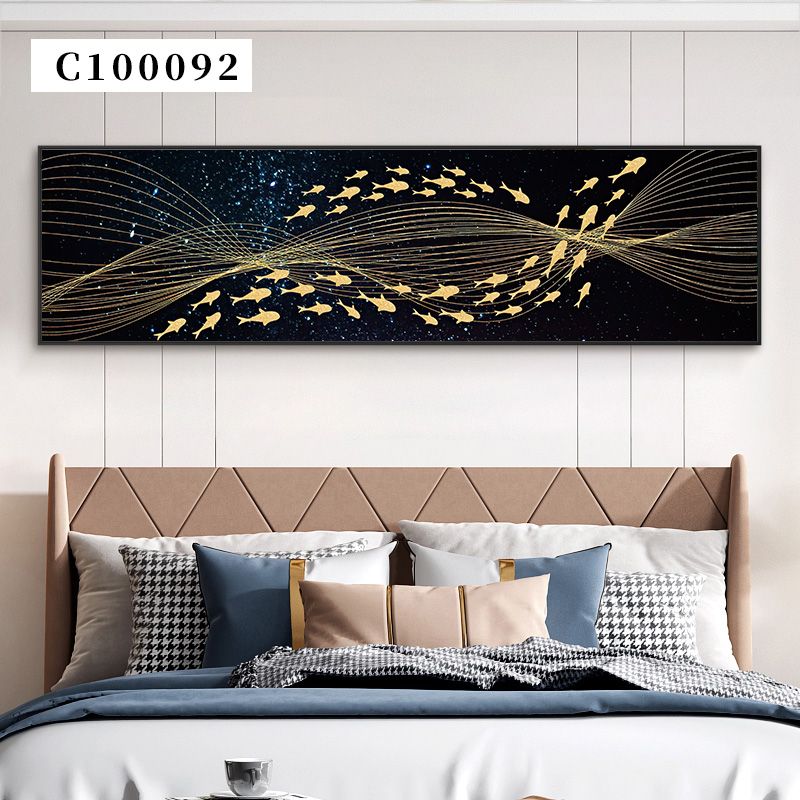 铝合金晶瓷晶贝床头画年年有余系列3️⃣详情5