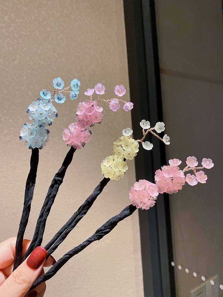 Children's hair bun, bow, new fashionable headwear, girls' daily hair binding and fixation decoration headwear, hair clips, hair clips detail image 4