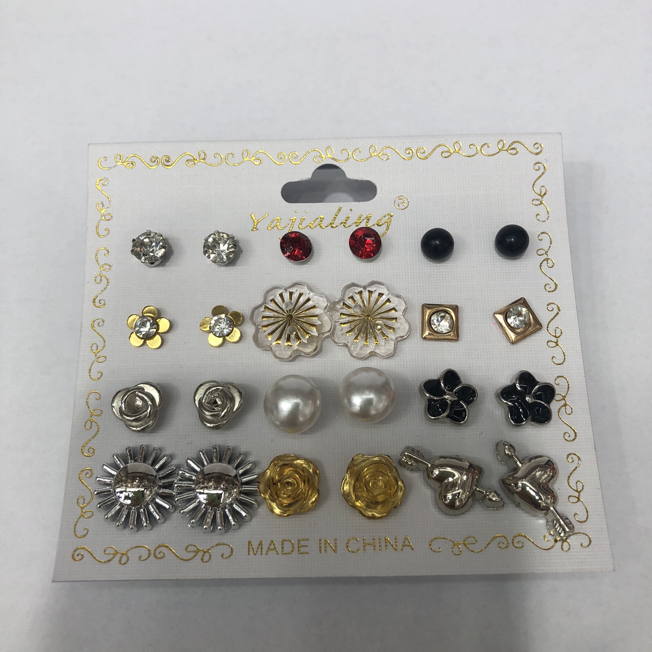 Temperament Mix Stud earrings Set 5